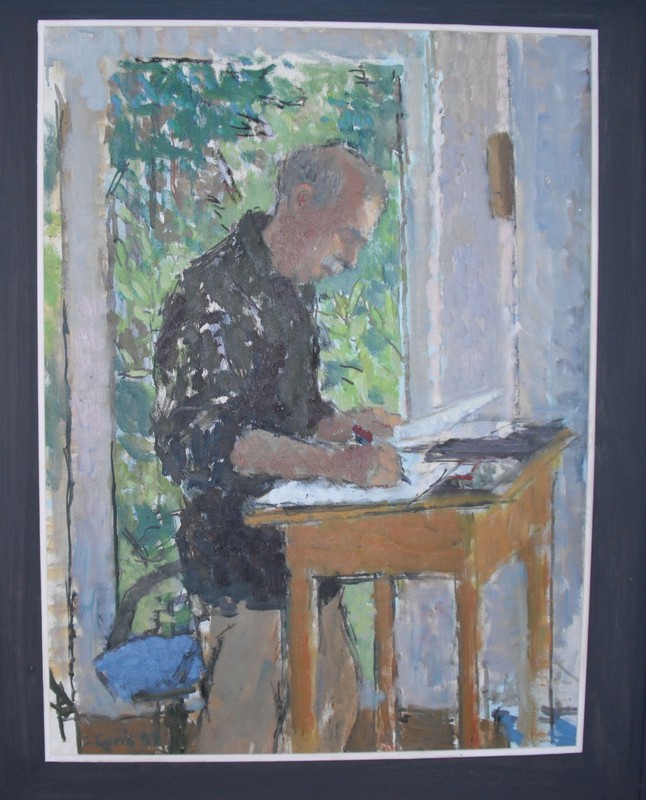 Abb. 3 Sabine Curio, Jürgen Mlynek, Öl auf Leinen, 2009