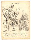Vorschau Nr_097 Lithographie, Karikatur, Göttin der Vernunft, 1848