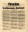 Vorschau Nr_279 vorn Flugblatt zur Eröffnung der preuß. Nat.-Versammlung, Berlin, Mai 1848, S. 1