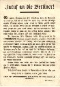 Vorschau Nr_320 Flugblatt, Solidaritätsadresse aus Reichenbach, 08.06.1848