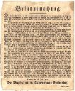 Vorschau Nr_344 Maueranschlag des Berliner Magistrats zur Bürgerwehr, 26.06.1848