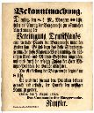 Vorschau Nr_382 Schriftplakat, Parade der Bürgerwehr, Berlin, 07.08.1848