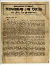 Vorschau Nr_162 Fürchterliche Ereignisse. Revolution von Berlin und Sturz des Ministeriums. Deckblatt